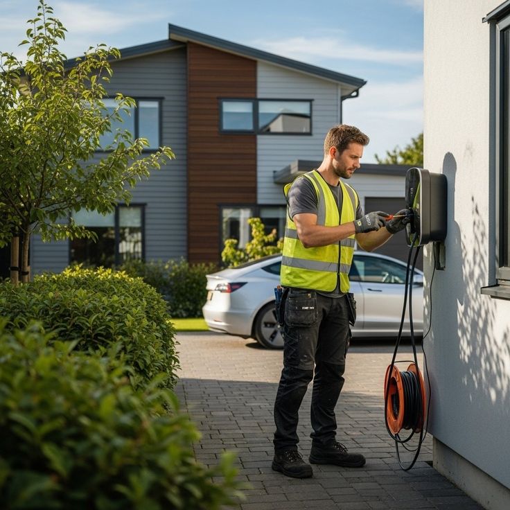 home ev charging point installation